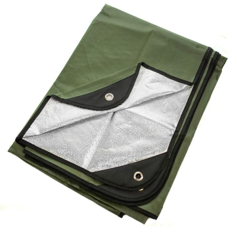 Survival Blanket Reflective - 【PERLENGKAPAN PERJALANAN】Terpal Tahan Air, Tahan Angin,
